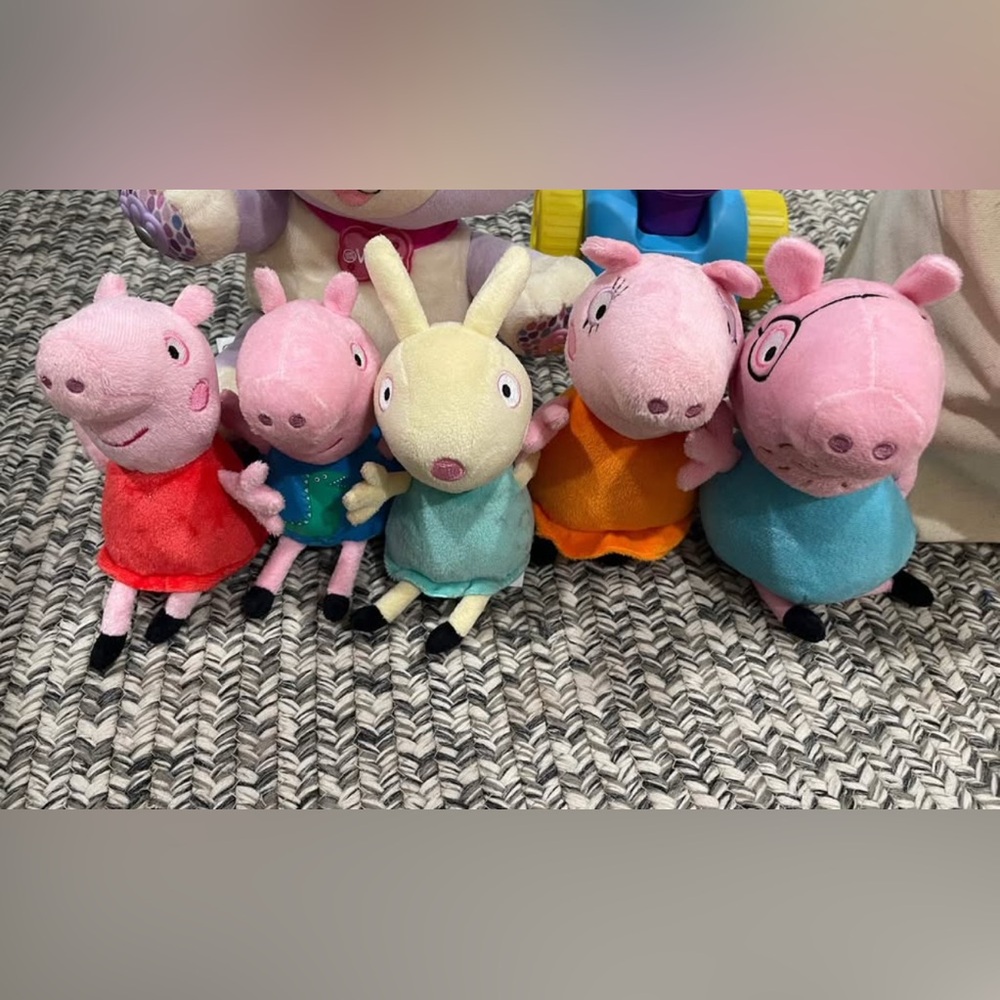 Peppa Pig Plush Toy Set